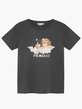 Fiorucci Dark Grey Angels T Shirt